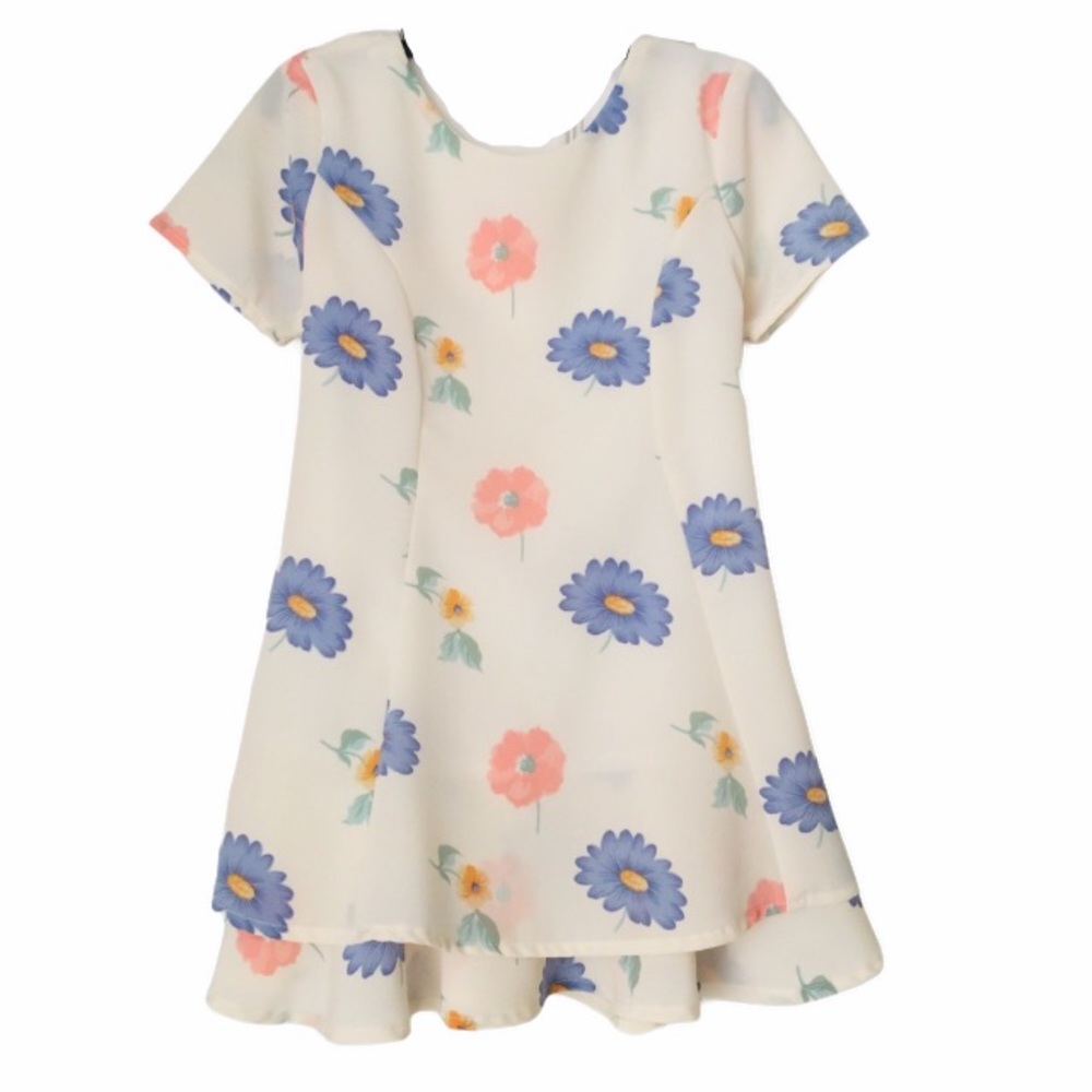 Girl’s Floral Spring Easter Dress